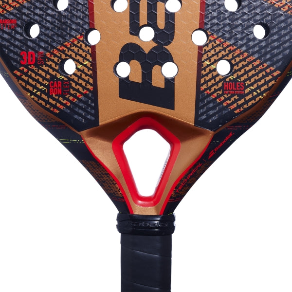 Babolat Technical Veron 2024 Padel Racket, Large Blue – power padel racket by Babolat, DPadel Co. (view 4)