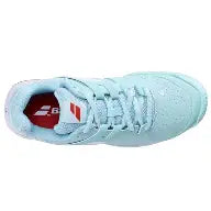 Babolat Junior Girls Propulse All Court Tennis Shoes Yucca/White (US Girls Size 5)